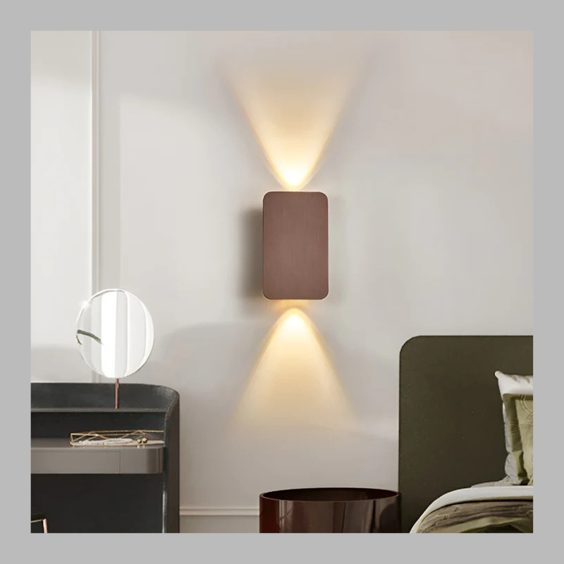 Sleek Modern Mini LED Wall Light – Minimalist Rectangular Design