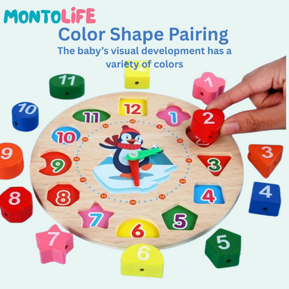 Penguin Clock – Educational Toy for Early Time Learning
