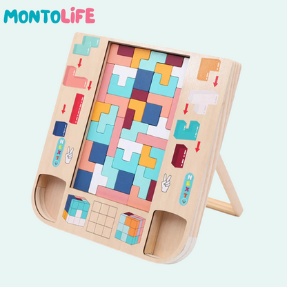 Wooden Puzzle Blocks – Classic Tetris-Inspired Logic Game