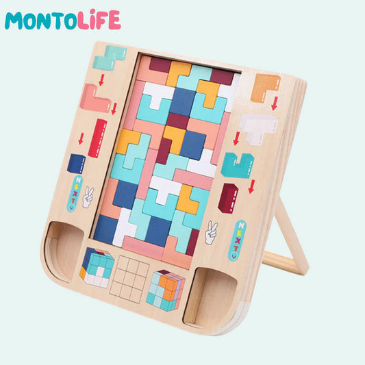 Wooden Puzzle Blocks – Classic Tetris-Inspired Logic Game
