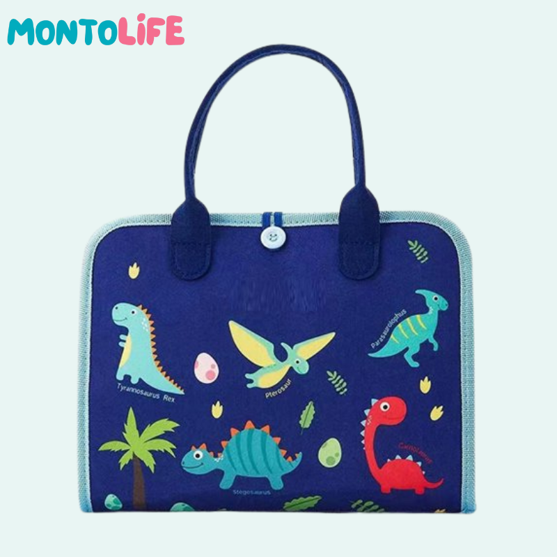 Sensory Busy Bag – Portable Interactive Activity Kit for Toddlers