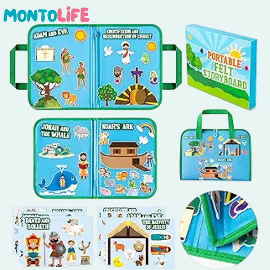 Bible Story Board – Interactive Educational Playset for Kids’ Faith Learning