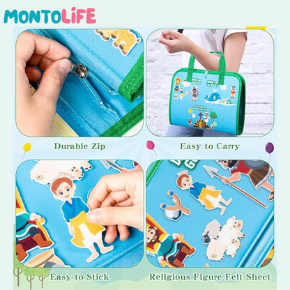 Bible Story Board – Interactive Educational Playset for Kids’ Faith Learning