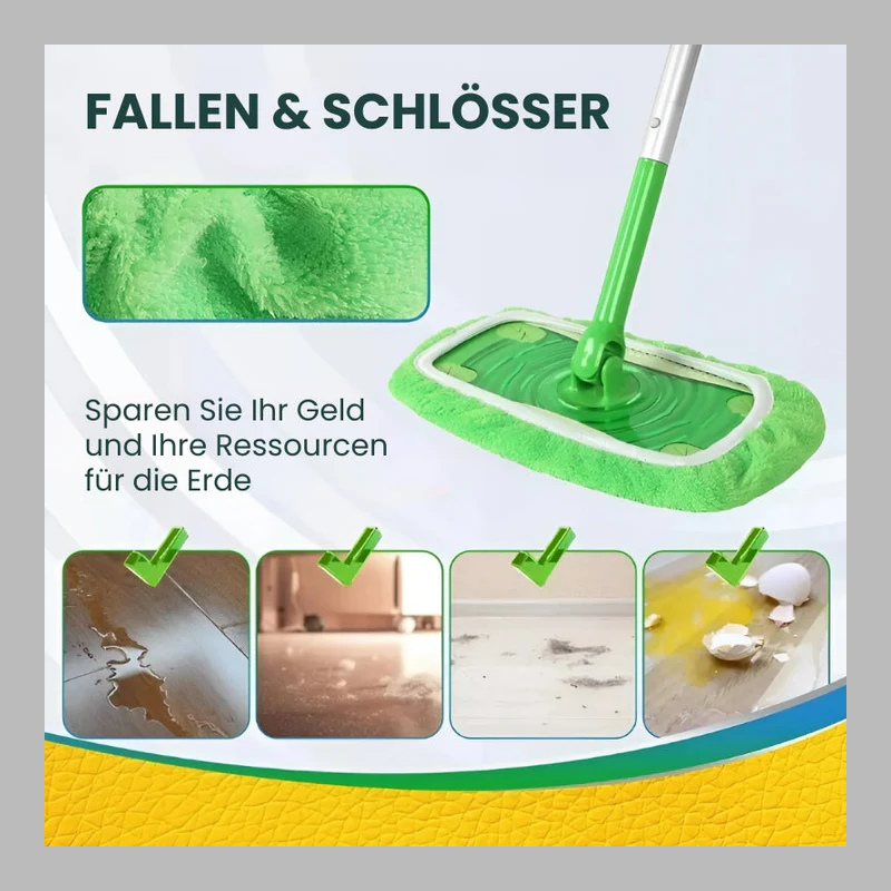 Reusable Mop Pads for Swiffer Sweeper – Washable & Eco-Friendly Cleaning Cloths
