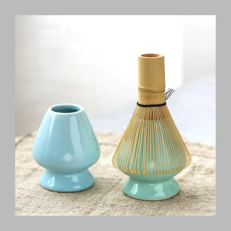 Complete Japanese Matcha Tea Set – Whisk, Bowl & Scoop